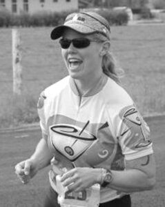Dr. Amy Wood, the runner.